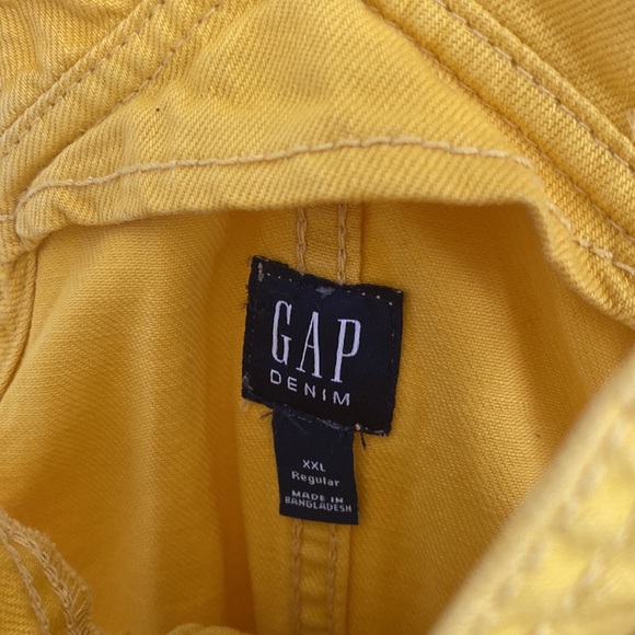 GAP Denim Yellow Overall Dress| Spring Easter - Picture 4 of 7